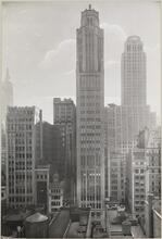 View Feb. 21, 1938 S.E. from 43rd St. W. of 6th Ave.