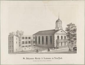 St. Johannes Kirche & Academie in New York.