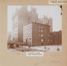 [Fifth Avenue, Thirty-fourth Street, Southwest Corner, Mrs. Astor's House.]