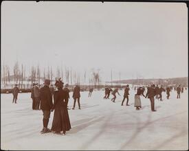 Skating, Van Cortlandt Park.