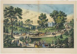 The Grand Drive, Central Park, N.Y.