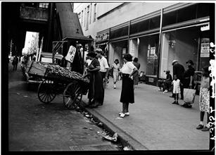 Pushcart Selling Cakes.