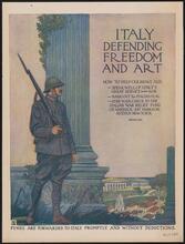 Italy Defending Freedom and Art