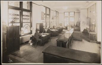 Ships, Norwegian America Line Offices, 8-10 Bridge Street.