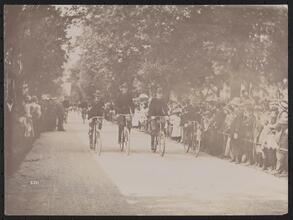 Bicycling Parade, Coney Island, Bicycle Path.