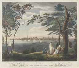 The City of New York in the State of New York. North America.