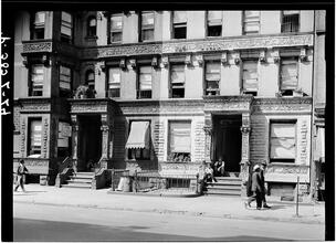 Harlem, 133rd Street between Lenox and Fifth Avenues.