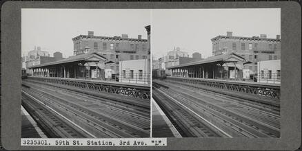 3235301. 59th St. Station, 3rd Ave. "L".