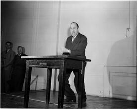 Dale Carnegie [Student in a Dale Carnegie public speaking class.]