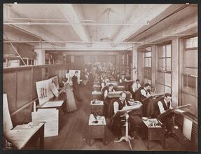 Buildings, McCall Co., Publishers (designing, pattern, press rooms).