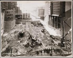 41st St. Side [Lincoln Building construction.]
