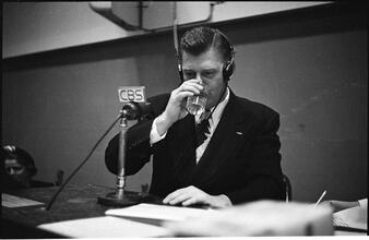 Arthur Godfrey [Godfrey hosting his radio show.]