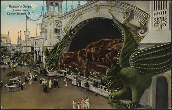 Dragon's Gorge, Luna Park, Coney Island, N.Y.