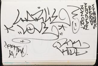 [Page in Delta II's black book.]