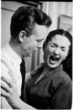 Show Girl [Rosemary Williams embracing a man.]