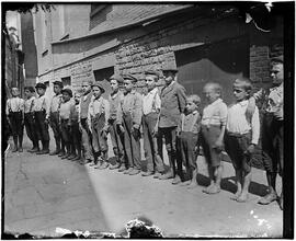 Drilling the Gang, Mulberry Street.