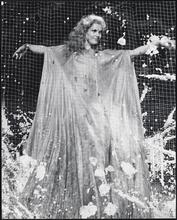 [Unidentified performer in "Camelot".]