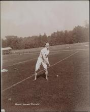 Sports, Field Sports, Oxford & Cambridge Training at B[erkeley] Oval.