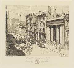 Wall Street in 1883