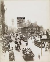 Street Scenes-1909 and 1910 Broadway- No. from 34th St.