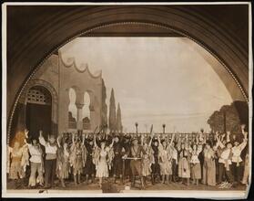 ["Princess Flavia" theater still.]