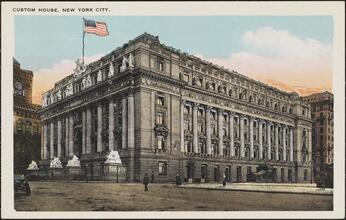 Custom House, New York City.
