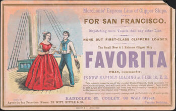 The Small New A 1 Extreme Clipper Ship Favorita
