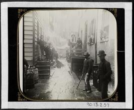 Bandits' Roost - a Mulberry Bend Alley.