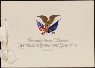 Sixteenth Annual Banquet, Lieutenants' Benevolent Association