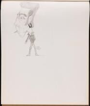 The Punk [Page in DAZE's sketch pad.]