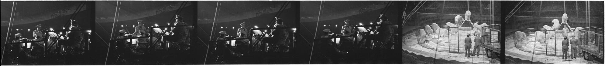Circus [Circus band and circus bears.]