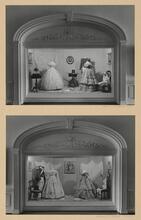 [Two views of costume gallery, group at west end and group at east end, Museum of the City of New York]