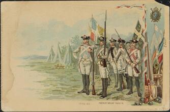 French Relief Troops, 1776-83.