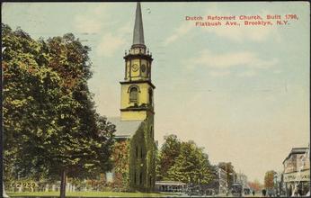 Dutch Reformed Church, Built 1796, Flatbush Ave., Brooklyn, N.Y.