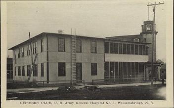Officers' Club, U.S. Army General Hospital No. 1 Williamsbridge, N.Y.