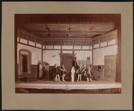 ["The King's Musketeer" theater still.]