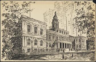 City Hall, New York City.
