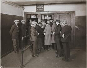 Charities, Seamen's Church Institute, 25 South St., Interior, Baggage Room.