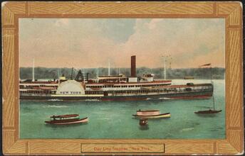 Day Line Steamer "New York"
