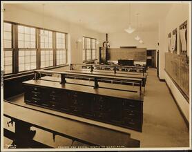 Schools, Aquinas High School, Chemistry Classroom.