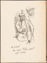 He said he was totin' coal all day [Don Freeman's Newsstand.]