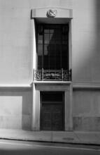 [20 Exchange Place, detail of façade.]
