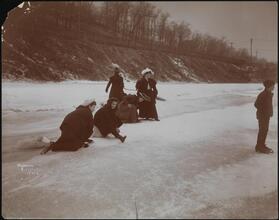 Skating, McCombs Dam, Jerome Ave.