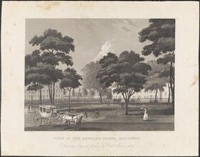View of the Bowling - Green, Broadway.