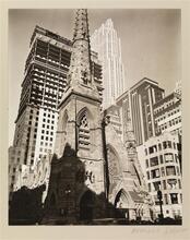 Rockefeller Center with Collegiate Church of St. Nicholas
