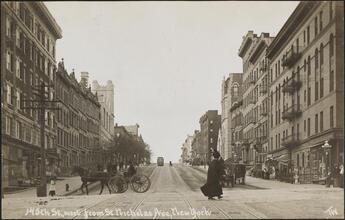 145th St., west from St. Nicholas Ave, New York