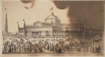 [The New York Crystal Palace and the Latting Observatory.]