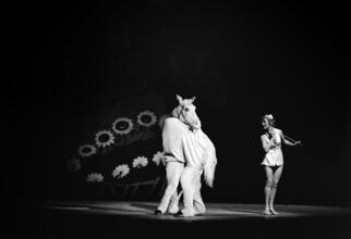 [Stage show "Rhapsody in Green" by Florence Rogge at Radio City Music Hall.]