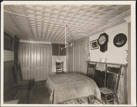 [Residence. Interior, dining room.]