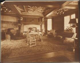 [Residence. Interior, parlor.]